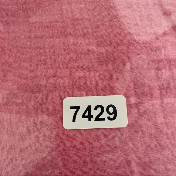 New! Rails Ellis pink button down gauze button down shirt hibiscus 37429 - Picture 9 of 14